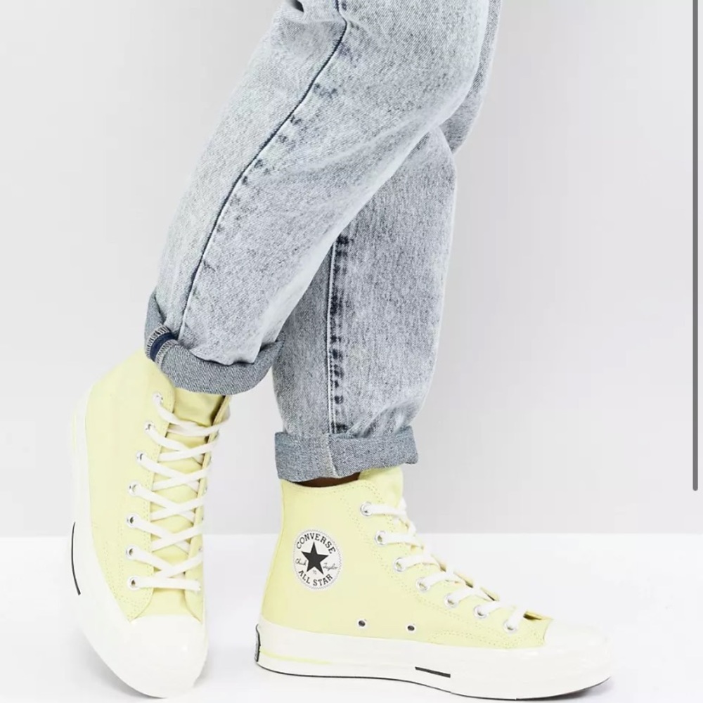 Converse Chuck Taylor All Star '70 Hi Sneakers In Yellow